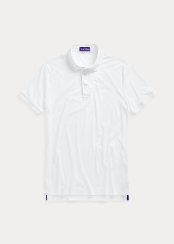 Men's Ralph Lauren Custom Slim Fit Interlock Polos | 015876NRM